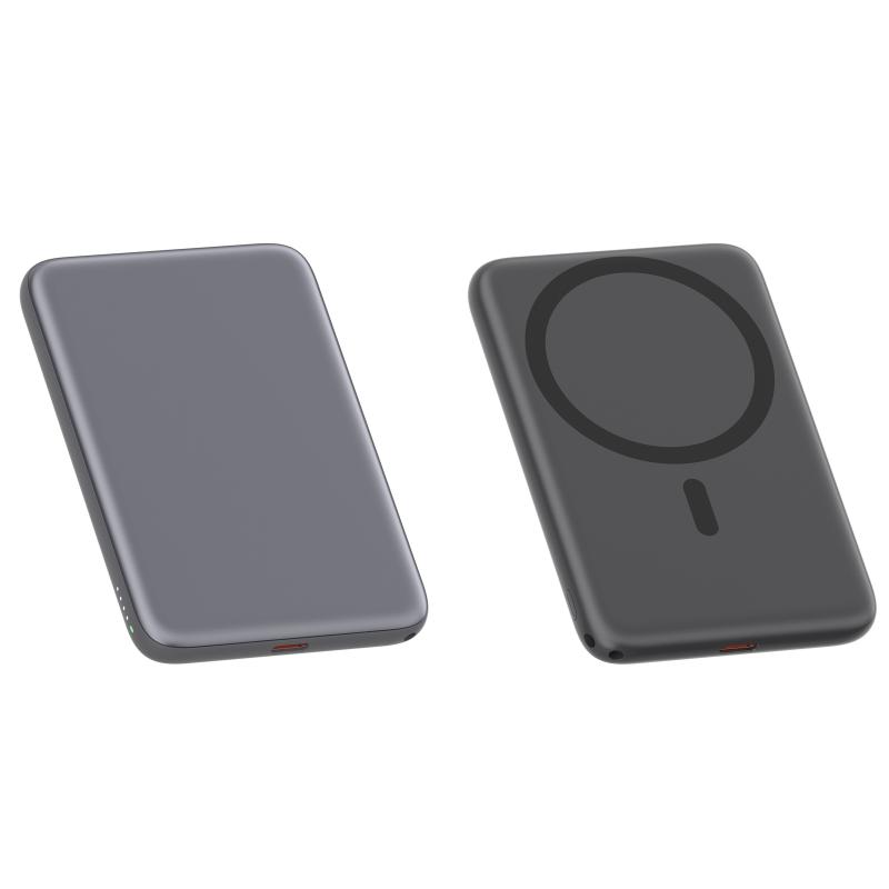 Батарея універсальна Vinga 5000 mAh 20W/15W Wireless (VPBB520WL)