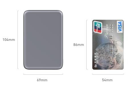 Батарея універсальна Vinga 5000 mAh 20W/15W Wireless (VPBB520WL)