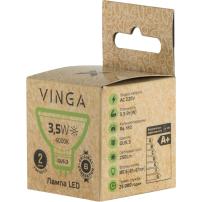 Лампочка Vinga VL-MR16GU53-34L-220