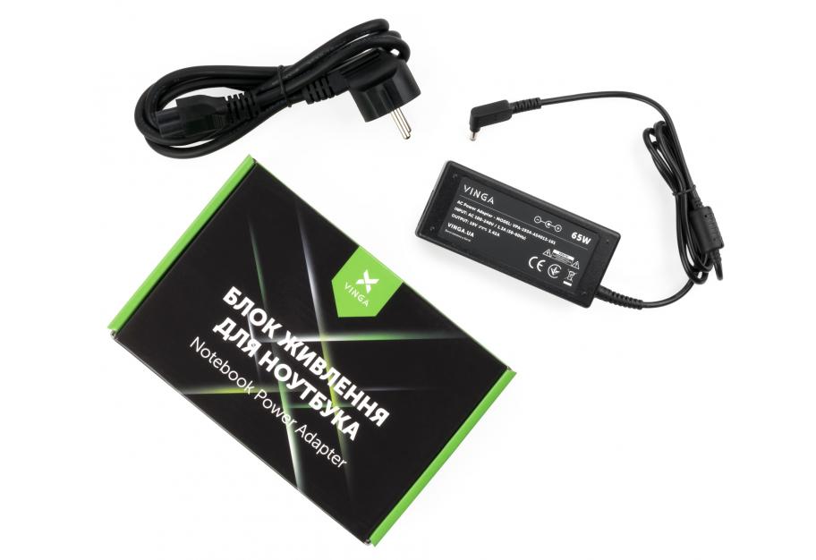 Laptop power supply Vinga ASUS 65W 19V 3,42A 4.0 *1.35 (VPA-1934-AS4013-101)