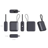 Батарея універсальна Vinga 10000 mAh 35W Display Cable (VPBB1035C)