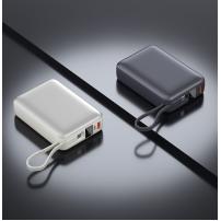 Батарея універсальна Vinga 20000 mAh 45W Display Cable (VPBB2045C)