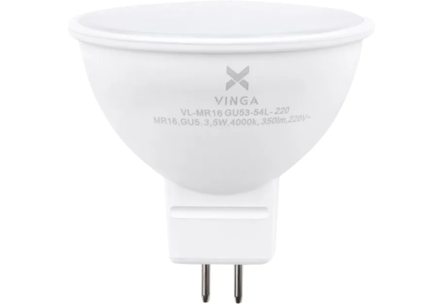 Лампочка Vinga VL-MR16GU53-54L-220