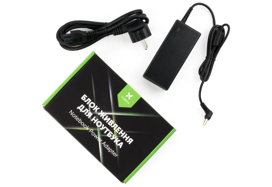 Laptop power supply Vinga ACER 65W 19V 3.42A 5.5*1.7 (VPA-1934-AC5517-101)