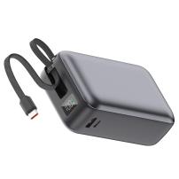 Батарея універсальна Vinga 30000 mAh 65W Display Cable (VPBB3065C)