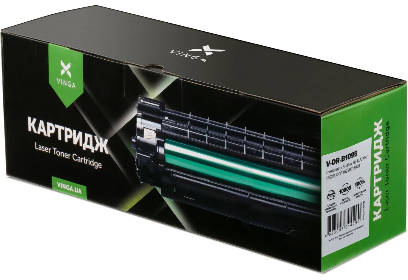 Драм картридж Vinga Brother DR1095 for HL-1202R, DCP-1602R 10K (V-DR-B1095)