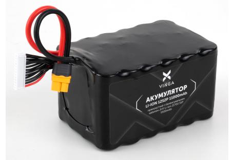 Акумуляторний блок Vinga Li-Ion 12S2P 11000mAh з балансувальним дротом (V12S2P-22000MAH)