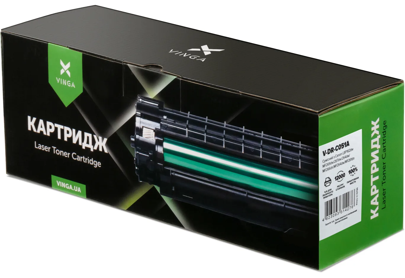 Drum cartridge Vinga Canon 051 12K (V-DR-C051A)