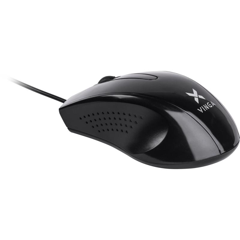 Мишка Vinga MS-900 black