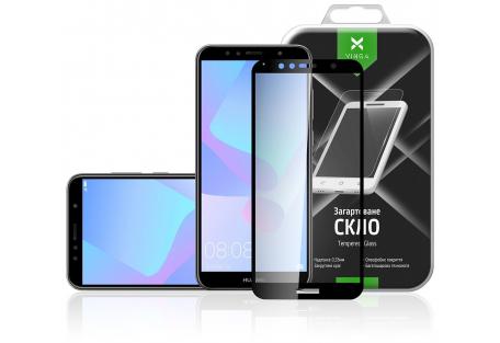 Скло захисне Vinga для Huawei Y6 2018 (Black) (VTPGS-Y62018)