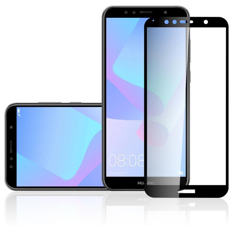 Скло захисне Vinga для Huawei Y6 2018 (Black) (VTPGS-Y62018)