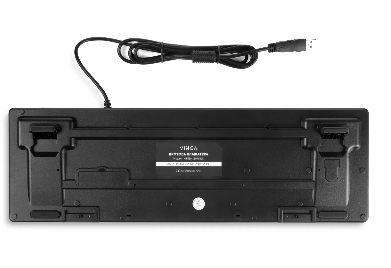 Keyboard Vinga KBGSM120 Black