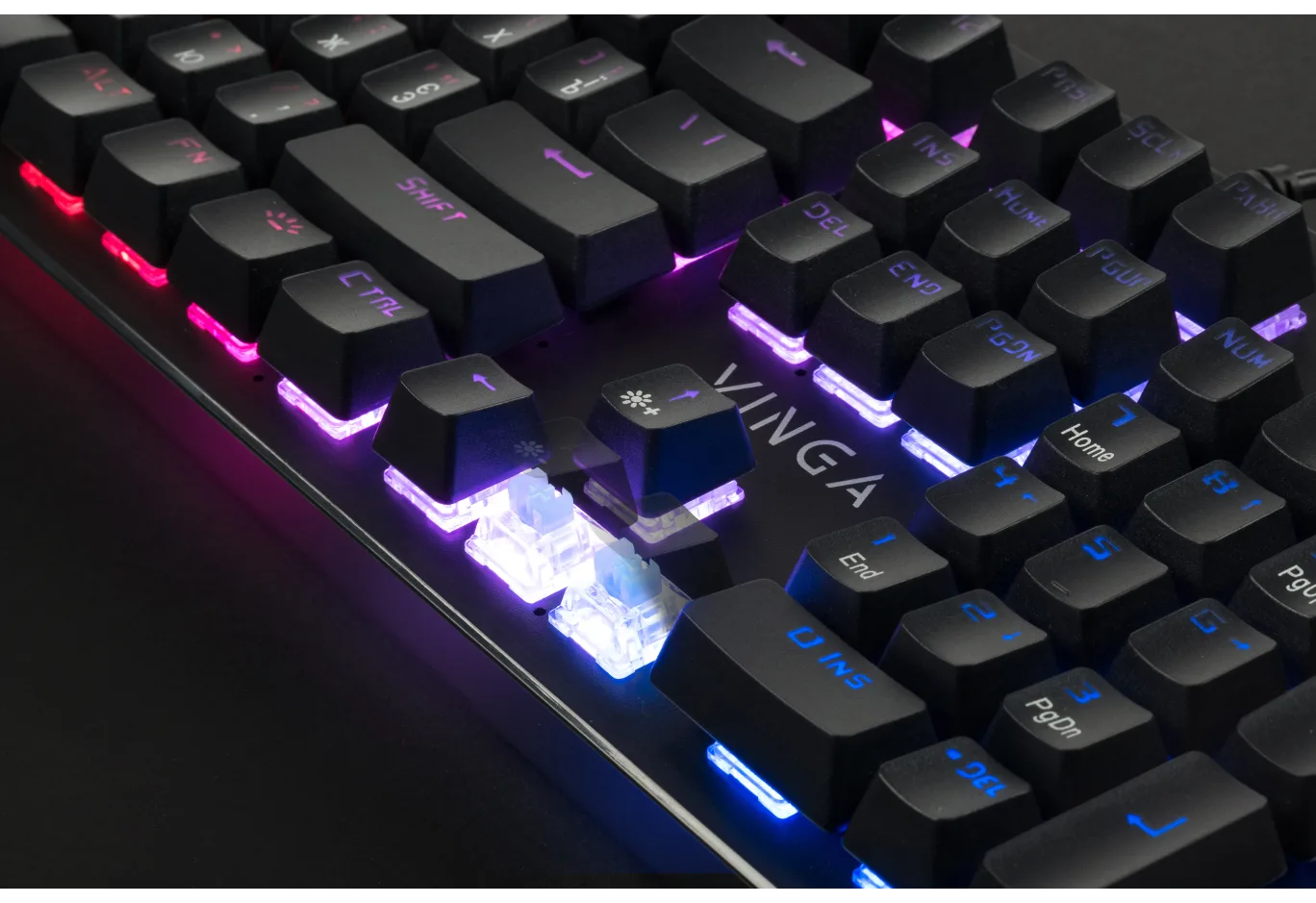 Keyboard Vinga KBGSM120 Black
