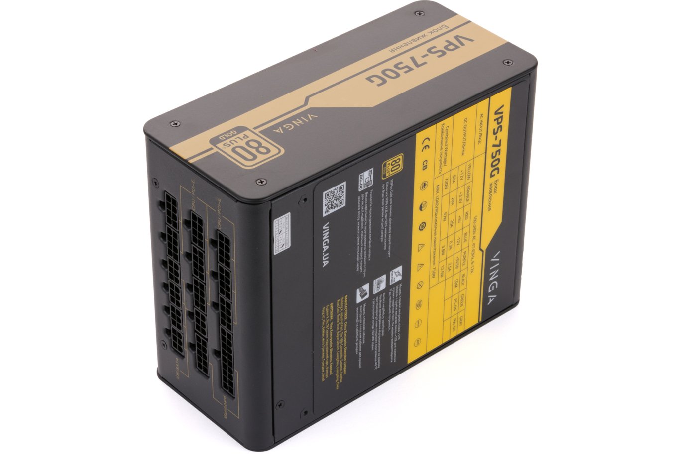 Блок живлення Vinga 750W (VPS-750G)