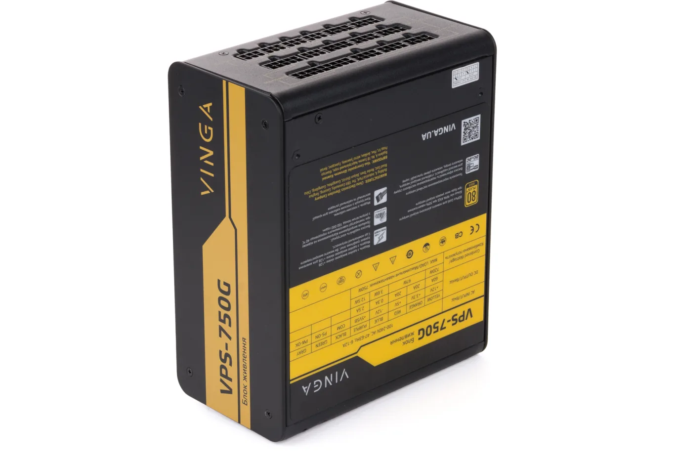 Блок живлення Vinga 750W (VPS-750G)