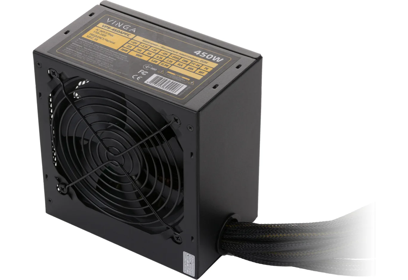 Блок живлення Vinga 450W (VPS-450APFC)