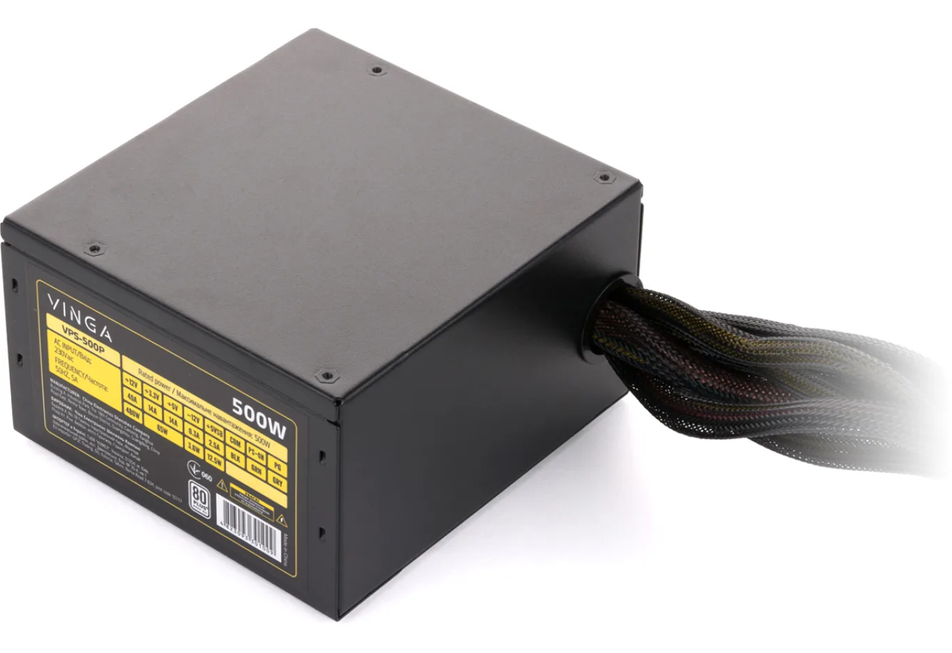 Power supply Vinga 500W (VPS-500P)