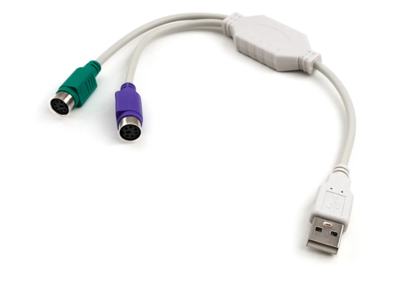 Кабель для передачі даних USB to PS/2 Vinga (VCPUSB2PS2)