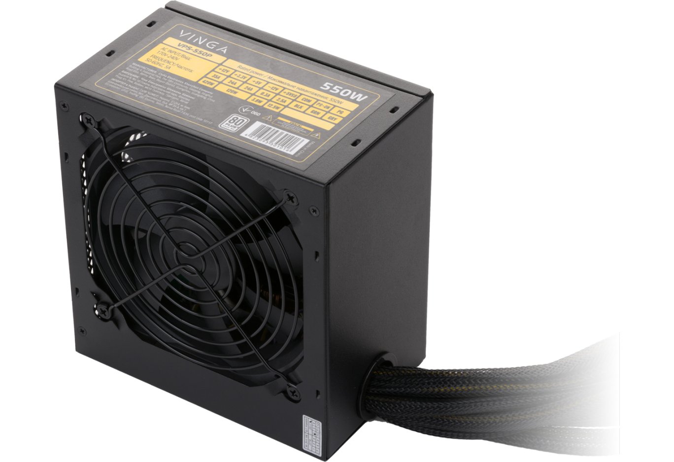 Power supply Vinga 550W (VPS-550P)