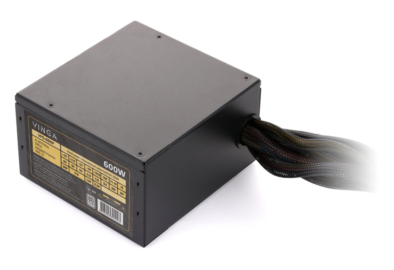 Блок живлення Vinga 600W (VPS-600P)