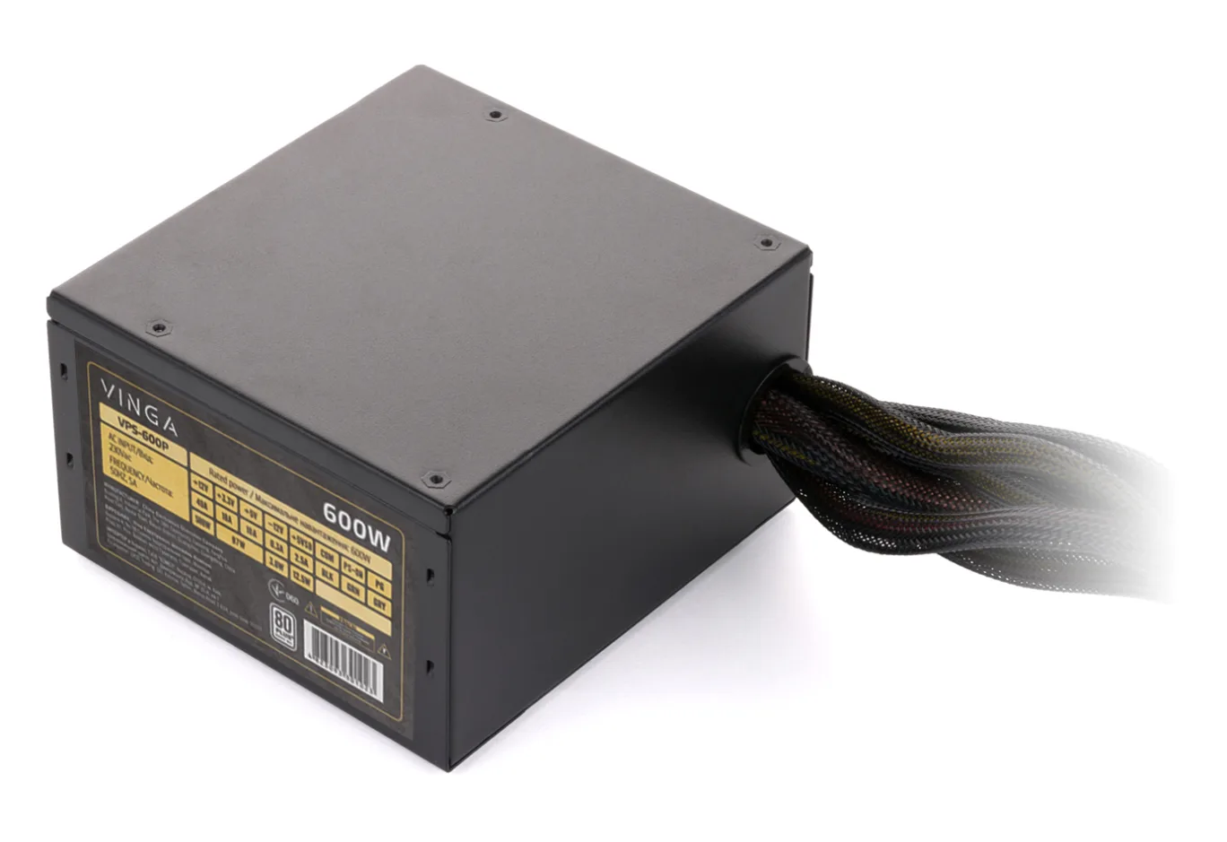 Блок живлення Vinga 600W (VPS-600P)