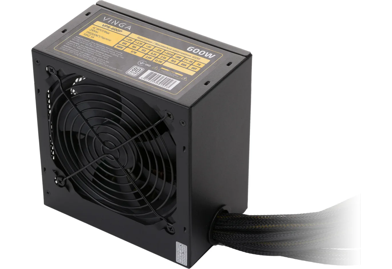 Блок живлення Vinga 600W (VPS-600P)