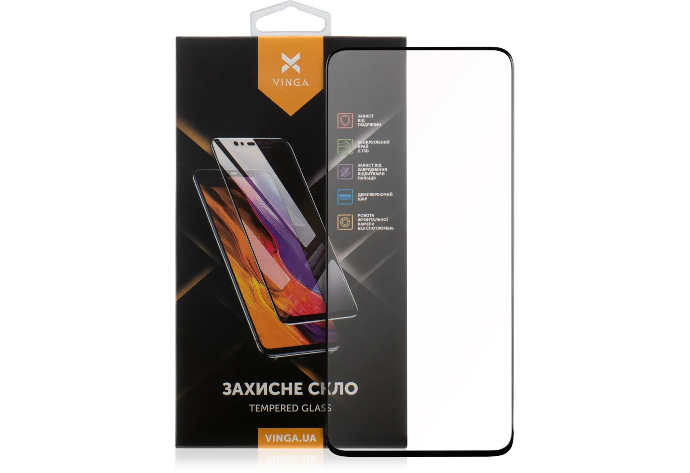 Protective glass Vinga Xiaomi Redmi Note 14 5G (VGXRN145G)