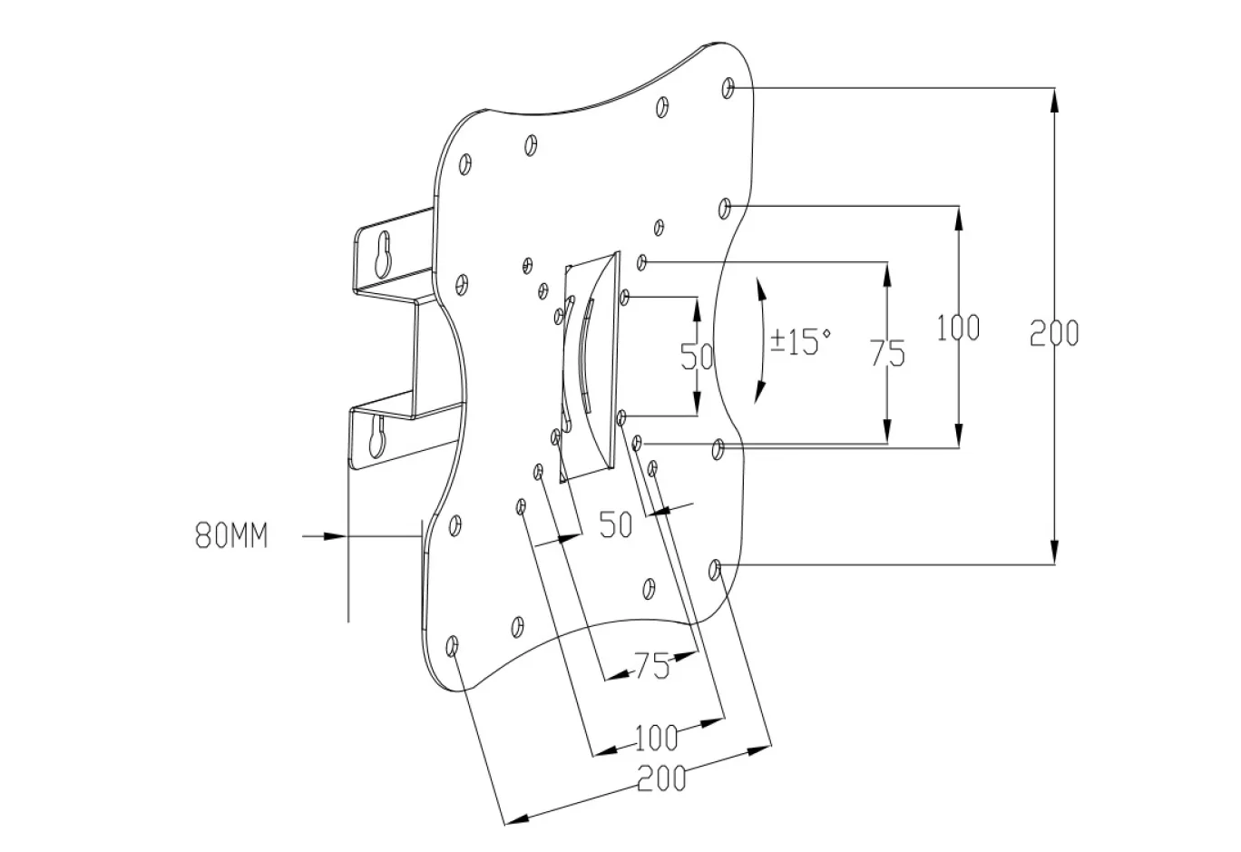Bracket Vinga TM20-2253