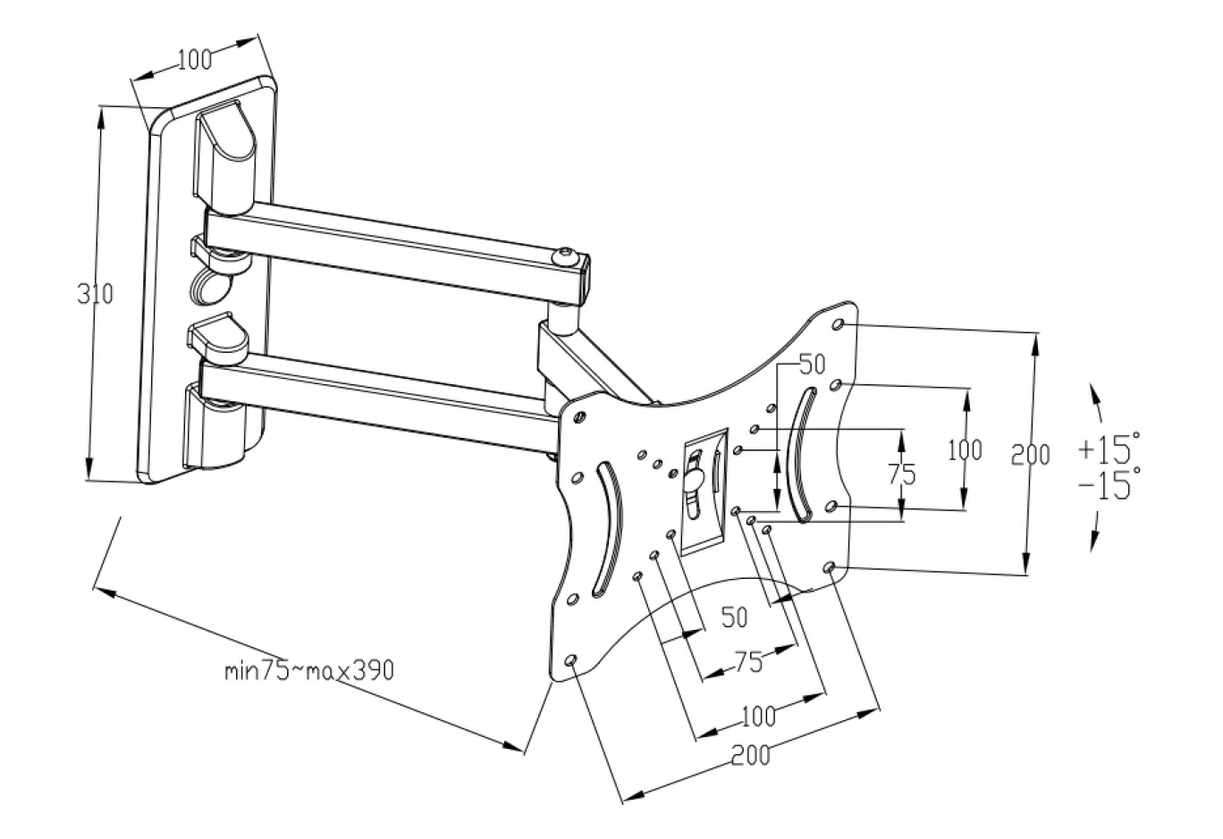 Bracket Vinga TM32-2251