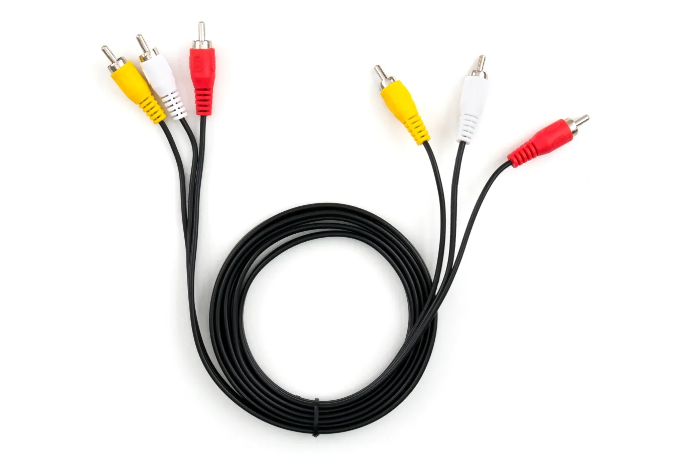 Кабель мультимедійний 3xRCA M to 3xRCA M 1.8m Vinga (VCP3RCA1.8)