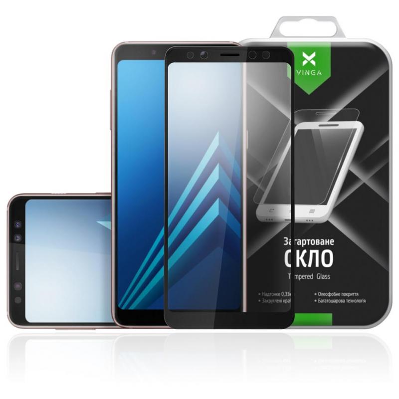 Скло захисне Vinga для Samsung Galaxy A8 (2018) A530 (VTPGS-A530)