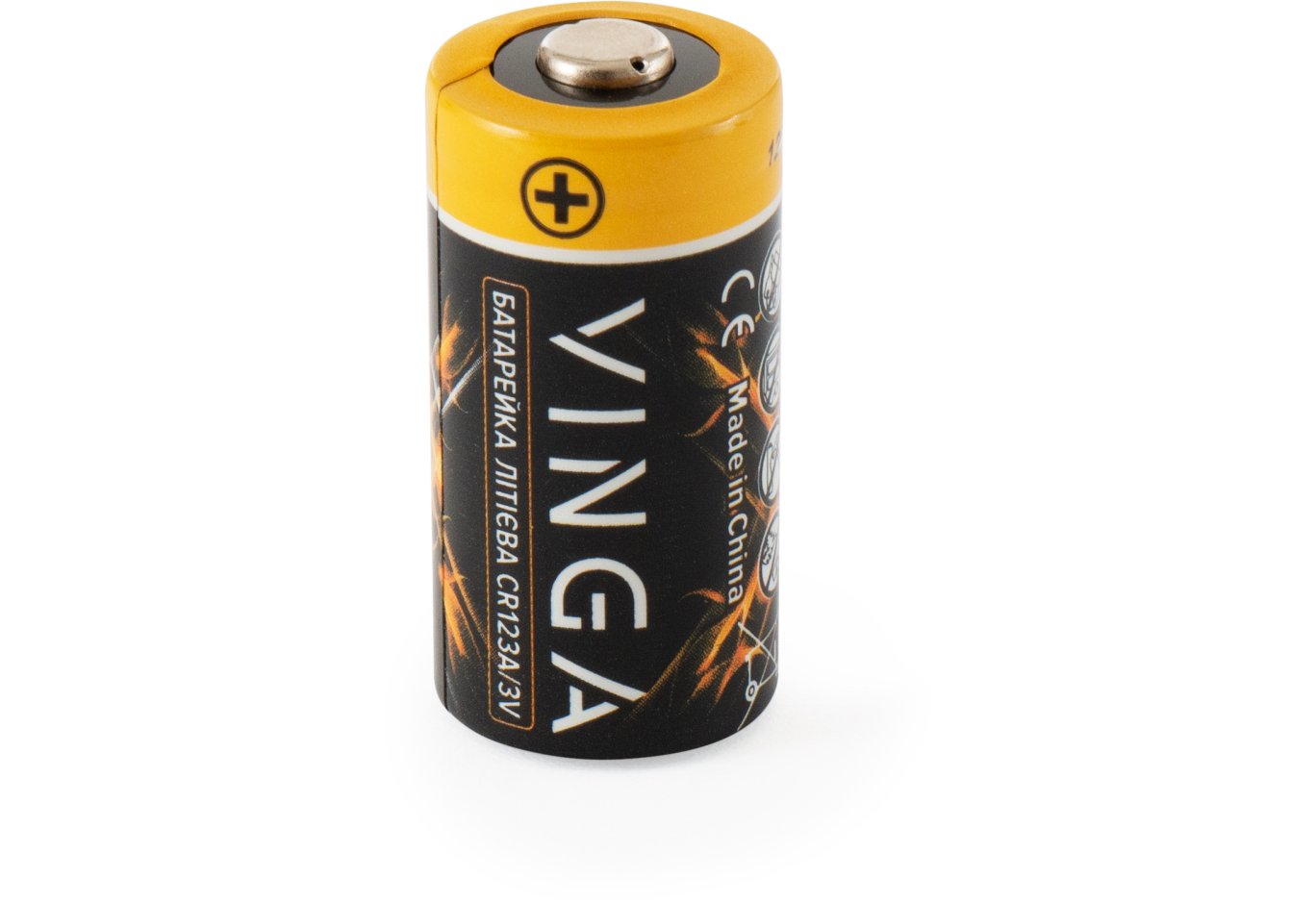 Батарейка CR123A Lithium Vinga (VJLBCR123A1)