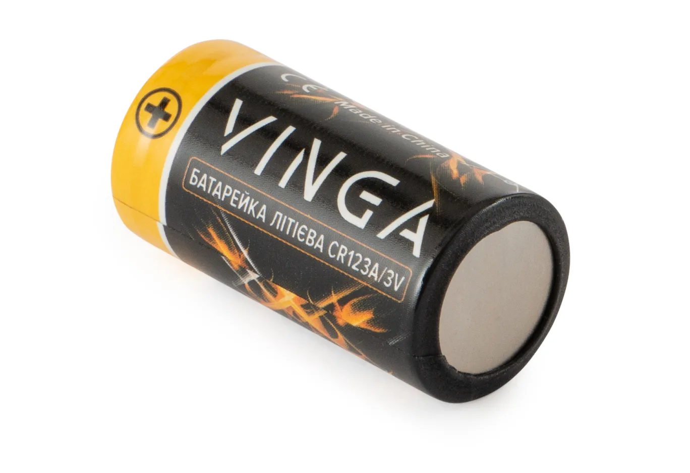 Battery CR123A Lithium Vinga (VJLBCR123A1)