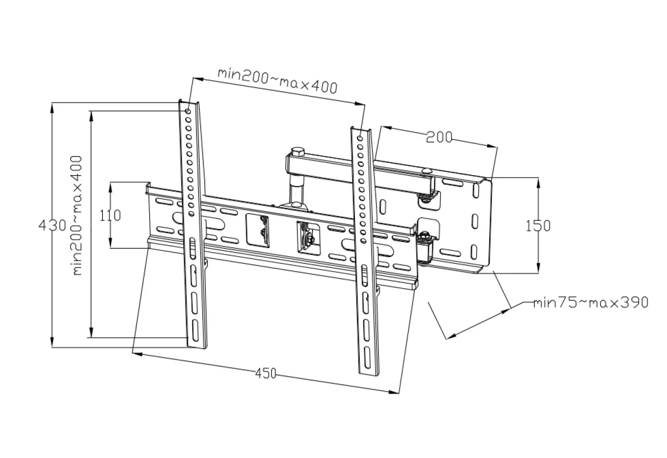 Bracket Vinga TM32-4453