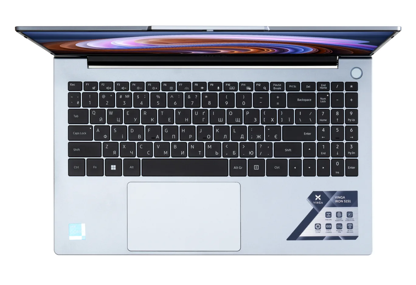 Laptop Vinga Iron S151 (S151-133416512SWH)