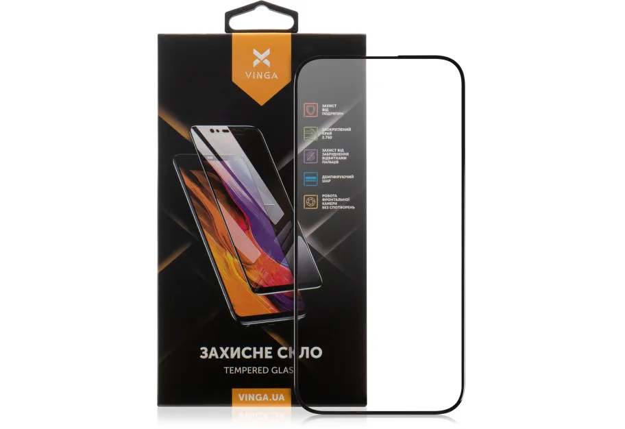 Protective glass Vinga Apple iPhone 16 (VGIP16)