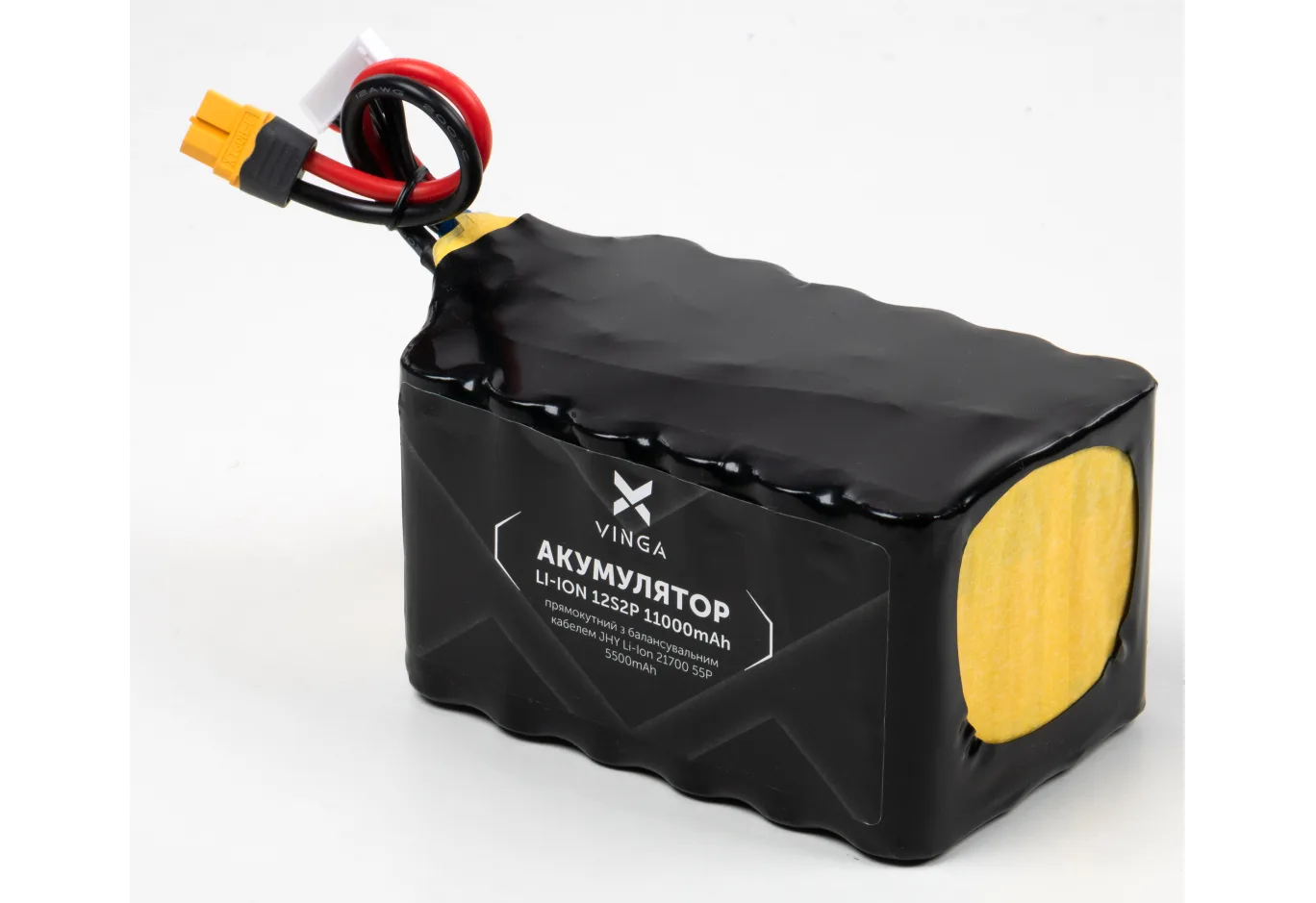 Battery pack Vinga Li-Ion 12S2P 11000mAh з балансувальним дротом (V12S2P-11000MAH)