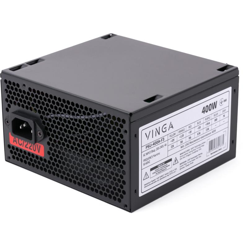 Блок живлення Vinga 400W (PSU-400A-F3)