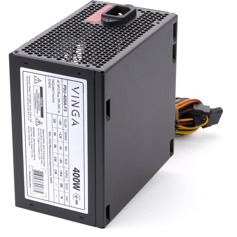 Блок живлення Vinga 400W (PSU-400A-F3)