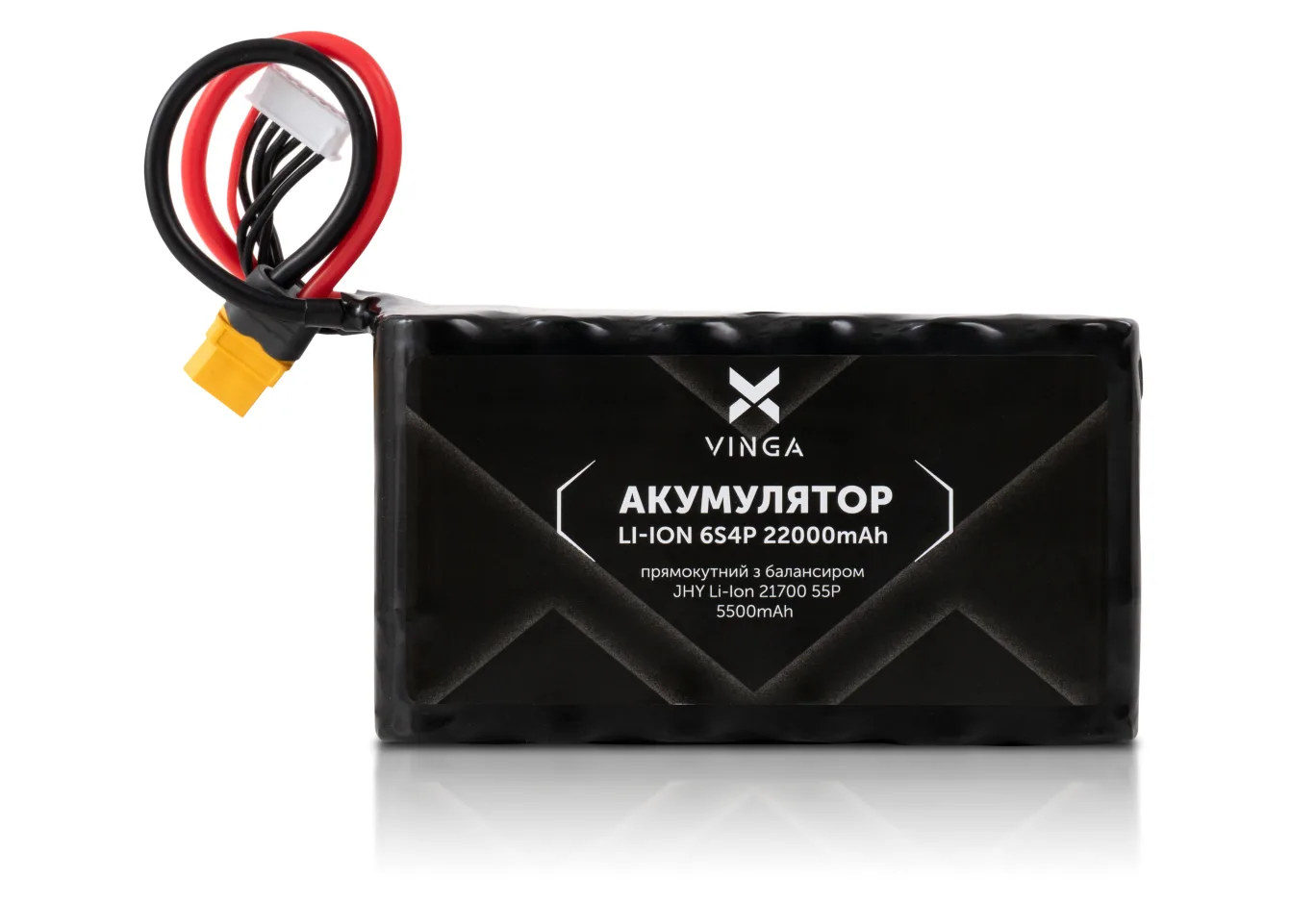Battery pack Vinga Li-Ion 6S4P 22000mAh з балансувальним дротом (V6S4P-22000MAH)