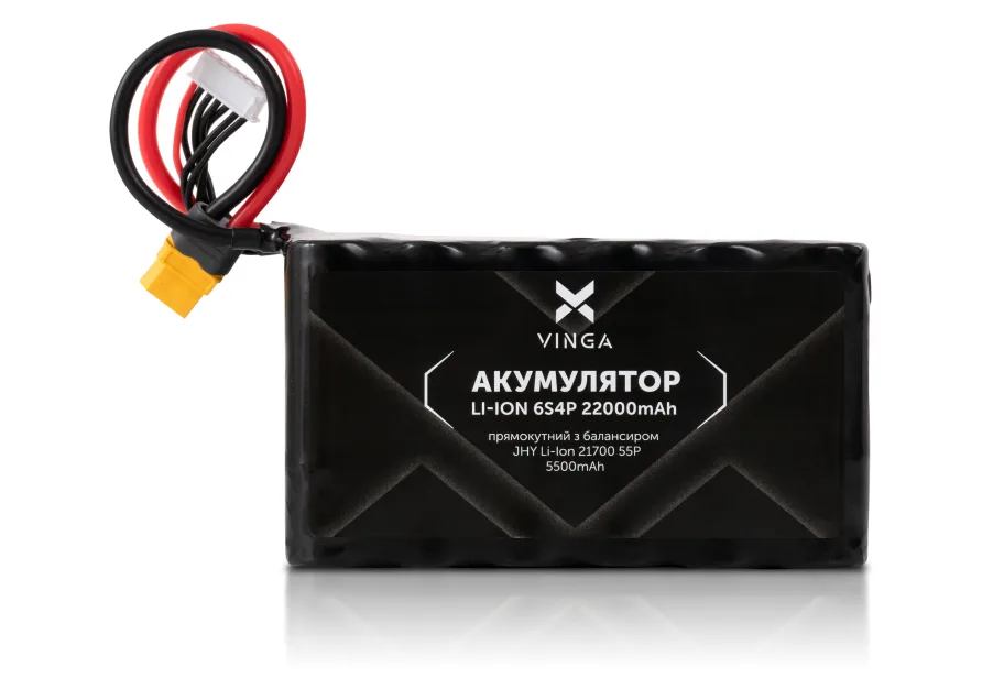 Battery pack Vinga Li-Ion 6S4P 22000mAh з балансувальним дротом (V6S4P-22000MAH)