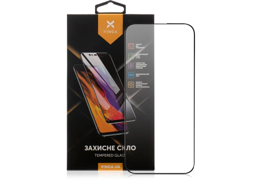 Protective glass Vinga Apple iPhone 16 Pro Max (VGIP16PM)