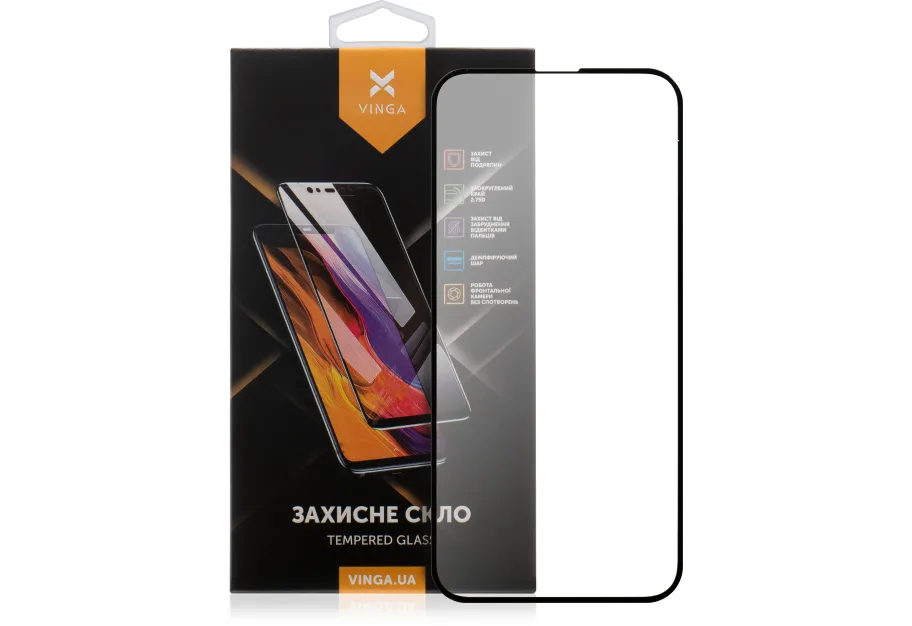Protective glass Vinga Apple iPhone 16E (VGIP16E)