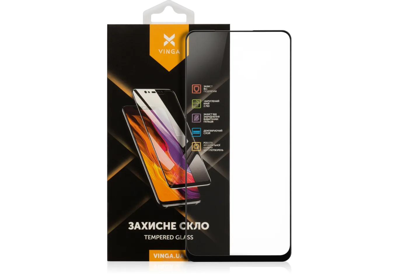 Protective glass Vinga Xiaomi Redmi Note 9 (VGXRN9)