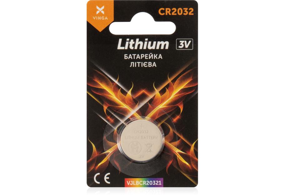 Battery CR2032 Lithium Vinga (VJLBCR20321)