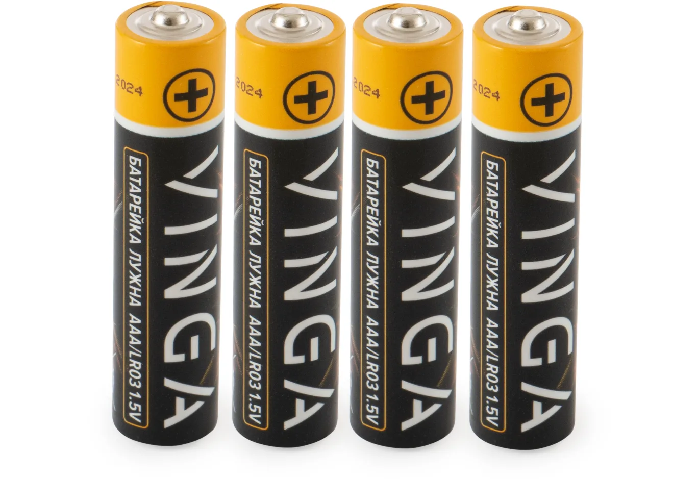 Battery AAA LR03 Alkaline 4pcs Blister Vinga (VJABAAA4)