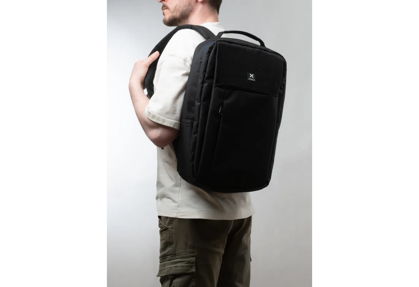 Рюкзак для ноутбука Vinga 15.6" NBP715 Black (NBP715BK)
