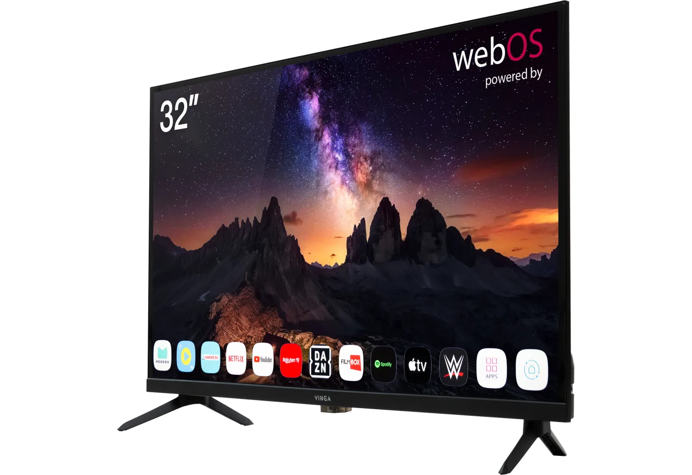 Телевізор Vinga S32HD26BWEB