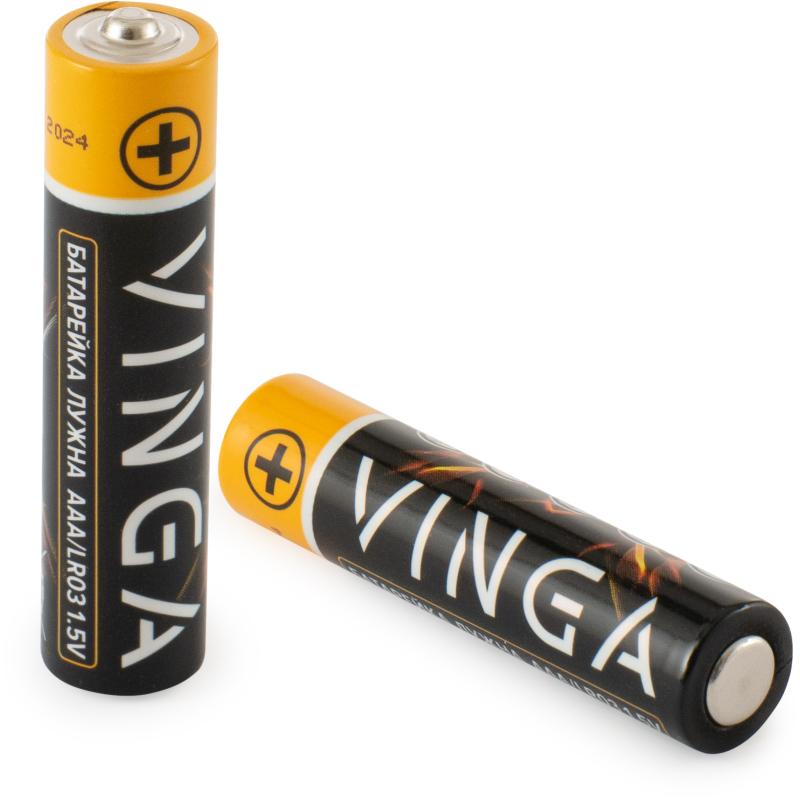 Батарейка AAA LR03 Alkaline 8pcs Blister Vinga (VJABAAA8)