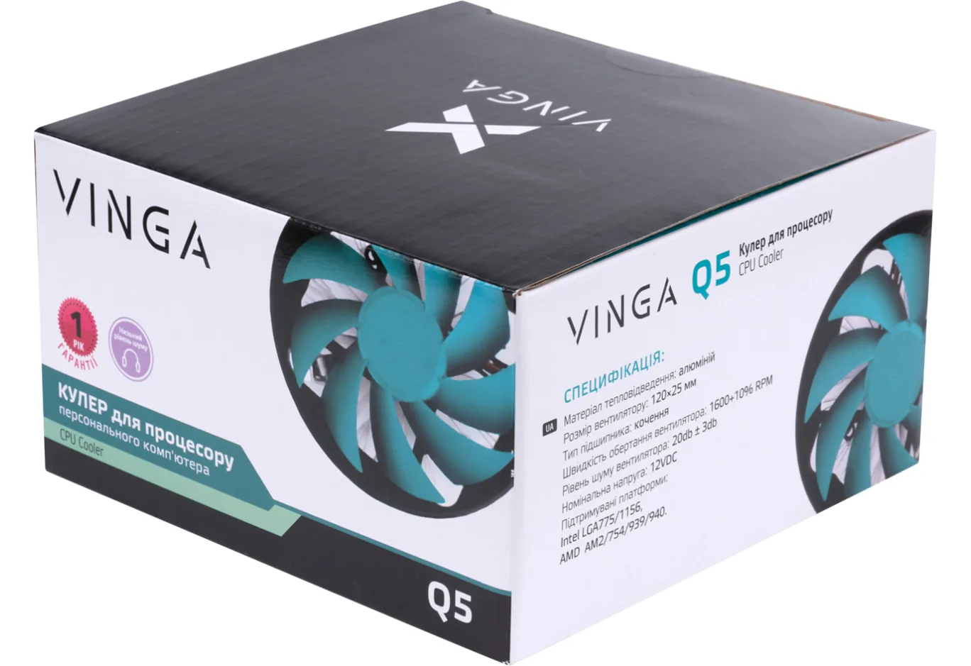 Кулер до процесора Vinga Q5 арх